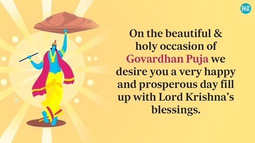 Every year on the next day of Deepawali, the Govardhan Puja festival is celebrated with great enthusiasm (HT photo) Every year on the next day of Deepawali, the Govardhan Puja festival is celebrated with great enthusiasm (HT photo)