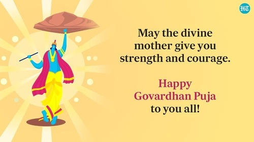 During Govardhan puja, it is advised to take oil massage and a bath in the morning. (HT photo) During Govardhan puja, it is advised to take oil massage and a bath in the morning. (HT photo)