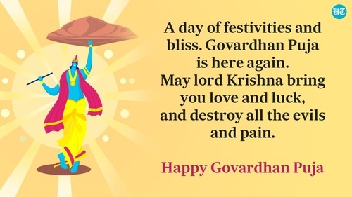 Govardhan puja is celebrated with a great zeal and rigor across India. (HT photo) Govardhan puja is celebrated with a great zeal and rigor across India. (HT photo)