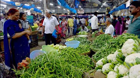 Though the markets are overflowing with a variety of vegetables, the produce is not of good quality and is mostly damaged due to the unseasonal incessant rains that lashed the district, said officials. (REPRESENTATIVE PHOTO)