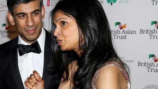 Rishi Sunak: Former British chancellor of the exchequer Rishi Sunak and his wife Akshata Murthy.(Reuters / File Photo)