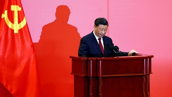 Xi Jinping: Chinese President Xi Jinping meets the media.(Reuters)