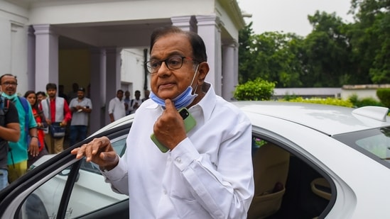 Congress leader P Chidambaram said PM Modi should have given a list of announcements that are not freebies, according to him. (Hindustan Times) Congress leader P Chidambaram said PM Modi should have given a list of announcements that are not freebies, according to him. (Hindustan Times)