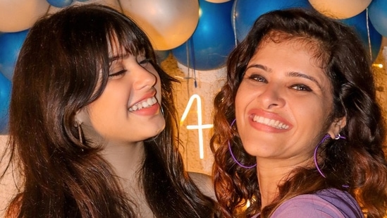 Riva Arora with her mother Nisha Arora.