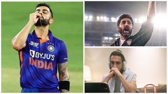 Everyone in Bollywood is celebrating India's win over Pakistan.