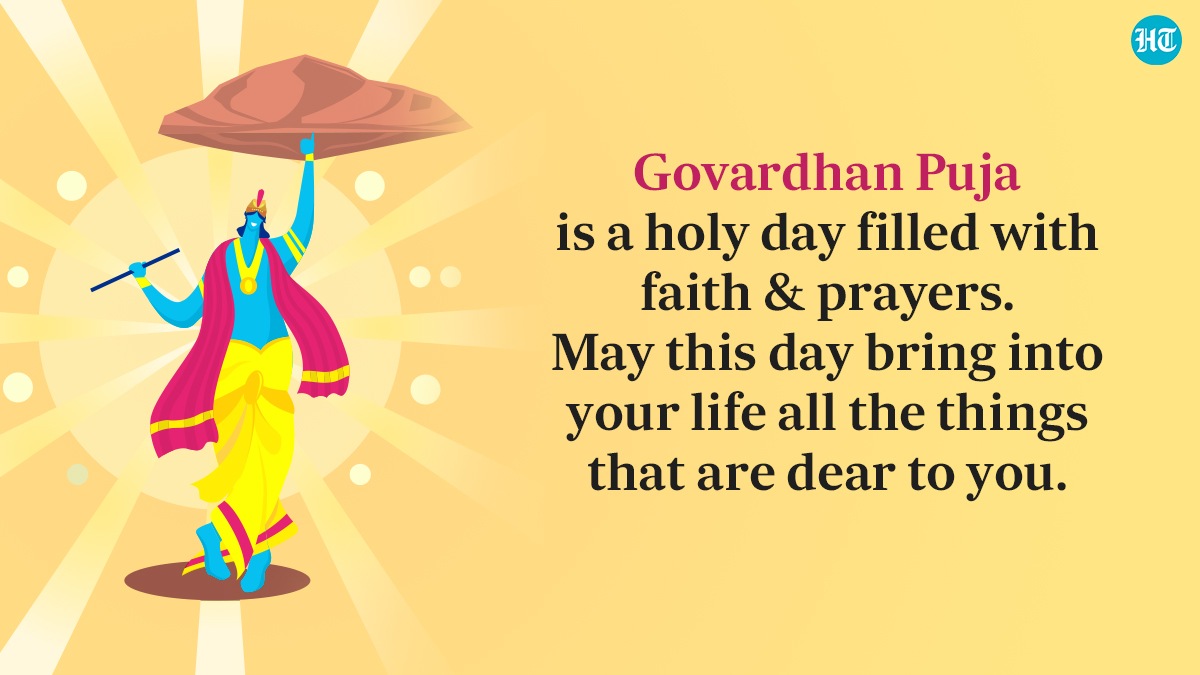 Govardhan puja wishes 2022: Wishes, images, WhatsApp messages to ...