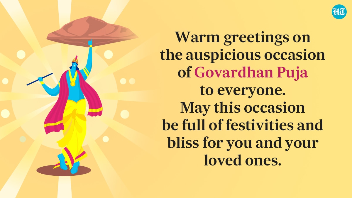 Govardhan Puja is usually celebrated one day after Diwali.(HT photo)