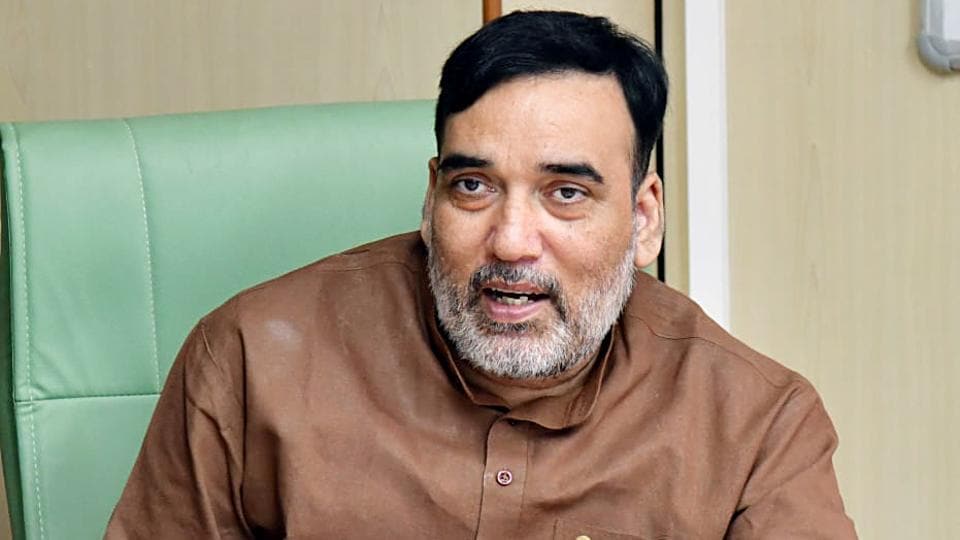 Delhi environment minister Gopal Rai. (ANI)