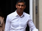 Rishi Sunak: Britain's Conservative MP Rishi Sunak leaves his campaign headquarters.