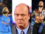 Paul Heyman with a huge tweet on Virat Kohli and Roman Reigns(Getty/WWE) Paul Heyman with a huge tweet on Virat Kohli and Roman Reigns(Getty/WWE)
