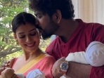 Nayanthara and Vignesh Shivan on Diwali 2022. Nayanthara and Vignesh Shivan on Diwali 2022.