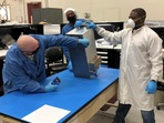Nasa's FBCE team conducts Human Factors Interface Testing on FBCE Fluid Module 1 Nasa's FBCE team conducts Human Factors Interface Testing on FBCE Fluid Module 1