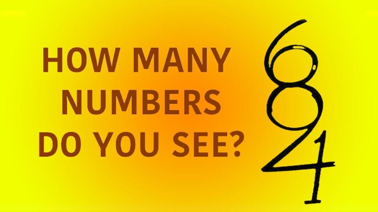 How Many Numbers Do You See In This Fun Brain Teaser By Vivek Bindra 