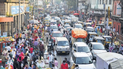 One of the reasons for Pune’s worsening traffic situation is its growing number of vehicles, with Pune RTO registering 43.40 lakh vehicles under 17 different categories till September this year. (HT) One of the reasons for Pune’s worsening traffic situation is its growing number of vehicles, with Pune RTO registering 43.40 lakh vehicles under 17 different categories till September this year. (HT)