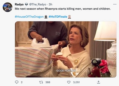 Reaction to House of the Dragon finale. Reaction to House of the Dragon finale.