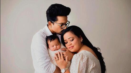 Bharti Singh and Haarsh Limbachiyaa celebrate their first diwali with son Laksh
