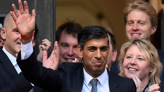 New Conservative Party leader and incoming prime minister Rishi Sunak.(AFP)