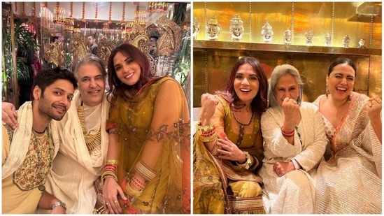 Newlyweds Ali Fazal and Richa Chadha celebrated Diwali with their friends from the Bollywood industry. (Instagram/@alifazal9)