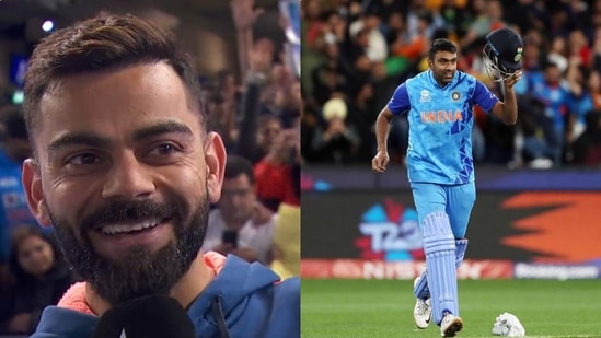 Virat Kohli; R Ashwin