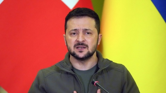Ukraine President Volodymyr Zelensky.(AP file photo) Ukraine President Volodymyr Zelensky.(AP file photo)