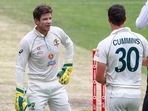 File photo of former Australia captain Tim Paine and current skipper Pat Cummins(AP) File photo of former Australia captain Tim Paine and current skipper Pat Cummins(AP)