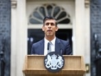 Britain's new Prime Minister Rishi Sunak delivers a speech outside Number 10 Downing Street, in London, Britain, October 25, 2022. REUTERS/Hannah McKay
