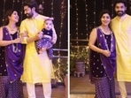 Debina Bonnerjee with Lianna and Gurmeet Choudhary. 