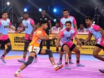 PKL 9: Puneri Paltan defeated Jaipur Pink Panthers.(PKL) PKL 9: Puneri Paltan defeated Jaipur Pink Panthers.(PKL)