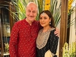 Anupam Kher had a reunion with Rani Mukerji on Diwali. Anupam Kher had a reunion with Rani Mukerji on Diwali.