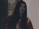 Abhishek Bachchan, Aishwarya Rai, Gauri Khan and Karan Johar spotted at Amitabh Bachchan's Diwali bash. (Varinder Chawla) Abhishek Bachchan, Aishwarya Rai, Gauri Khan and Karan Johar spotted at Amitabh Bachchan's Diwali bash. (Varinder Chawla)
