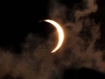 This year’s first partial solar eclipse on April 30 which was not be visible from India and was mostly seen from South America , according to experts. (HT FILE PHOTO)