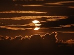 A partial solar eclipse will be seen on Tuesday afternoon in India.(Julio Cortez / AP) A partial solar eclipse will be seen on Tuesday afternoon in India.(Julio Cortez / AP)