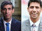 People are sharing Ashish Nehra's pictures to congratulate United Kingdom's new Prime Minister Rishi Sunak.