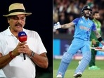 Ravi Shastri; Virat Kohli Ravi Shastri; Virat Kohli