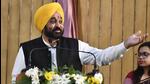 Punjab chief minister Bhagwant Mann addressing the gathering during a state-level function to mark Vishwakarma Day in Ludhiana on Tuesday. (Gurpreet Singh/Hindustan Times) Punjab chief minister Bhagwant Mann addressing the gathering during a state-level function to mark Vishwakarma Day in Ludhiana on Tuesday. (Gurpreet Singh/Hindustan Times)