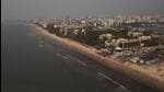 An aerial view of the Juhu Beach in Mumbai. (Mahendra Parikh / HT File Photo) An aerial view of the Juhu Beach in Mumbai. (Mahendra Parikh / HT File Photo)