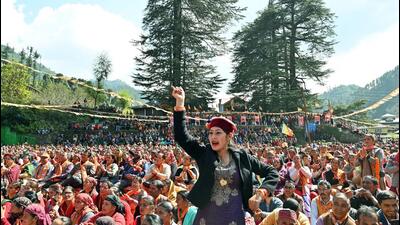 Campaigning for the Himachal Pradesh assembly elections is all set to ramp up over the next week. (Jai Kumar) Campaigning for the Himachal Pradesh assembly elections is all set to ramp up over the next week. (Jai Kumar)