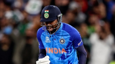 India's Hardik Pandya India's Hardik Pandya