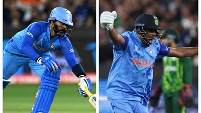 Dinesh Karthik and Ravichandran Ashwin Dinesh Karthik and Ravichandran Ashwin