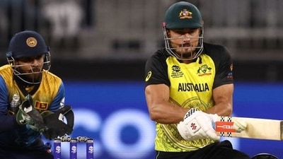 Marcus Stoinis has shattered David Warner's record by notching up the fastest T20I half-century for Australia (Twitter @ICC) Marcus Stoinis has shattered David Warner's record by notching up the fastest T20I half-century for Australia (Twitter @ICC)