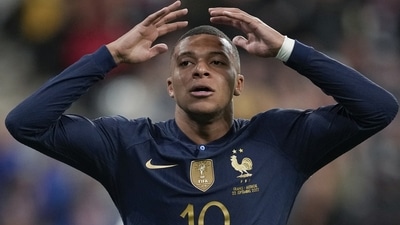 France's Kylian Mbappe (AP) France's Kylian Mbappe (AP)