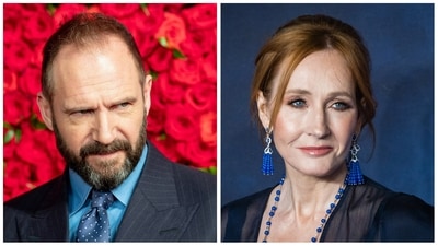 Ralph Fiennes has defended Harry Potter author JK Rowling. Ralph Fiennes has defended Harry Potter author JK Rowling.
