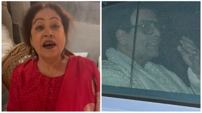 Kirron Kher and Karan Johar feature in a fun video. Kirron Kher and Karan Johar feature in a fun video.