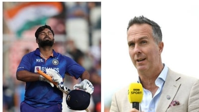 Rishabh Pant: Michael Vaughan (getty images)