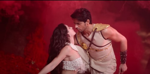 Nora Fatehi and Sidharth Malhotra in the movie. Nora Fatehi and Sidharth Malhotra in the movie.