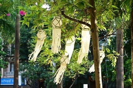 Decor at Amitabh Bachchan's house on Diwali.
