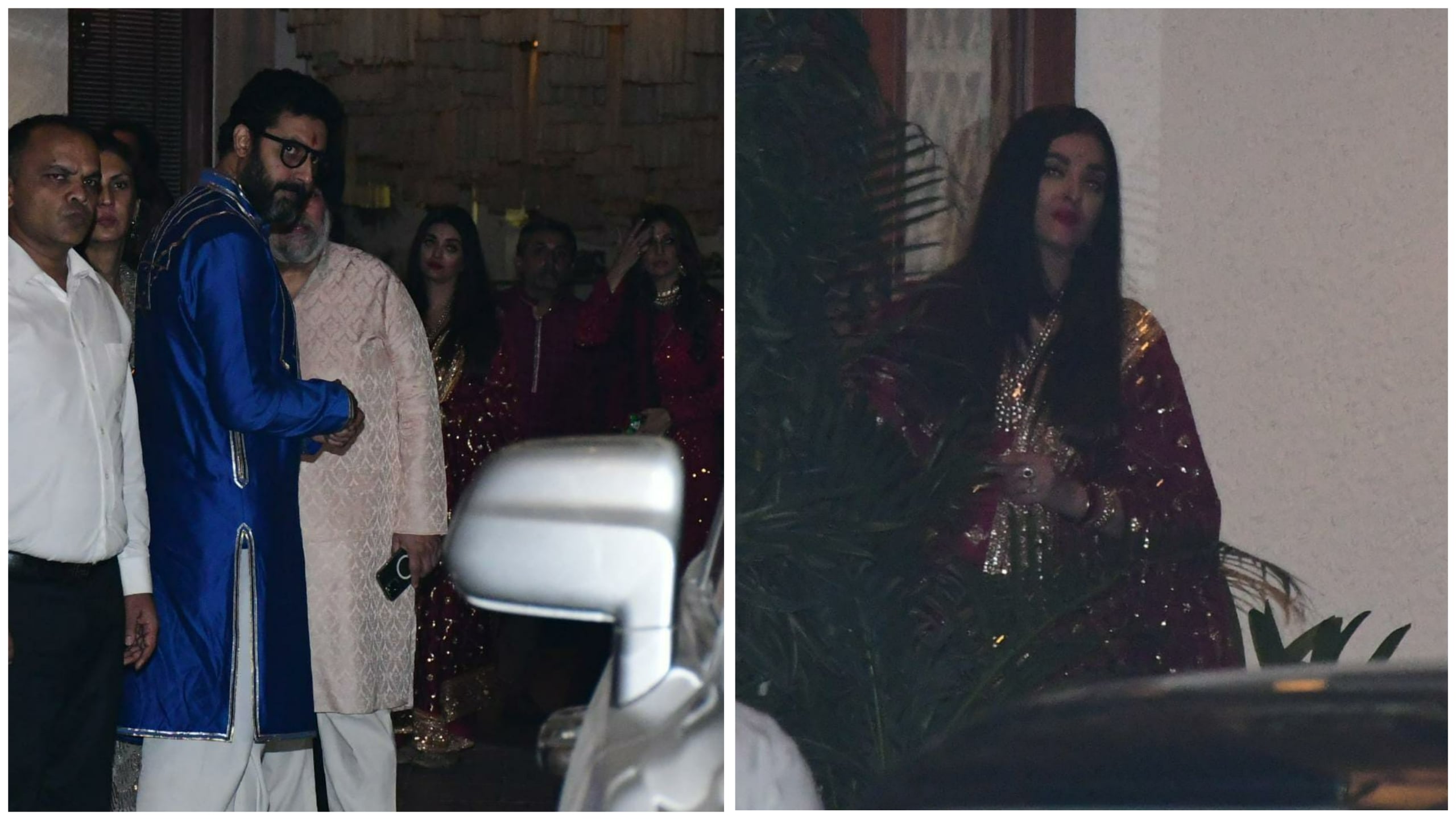 2560px x 1441px - Aishwarya Rai, Abhishek Bachchan welcome guests at Amitabh's Diwali bash at  home | Bollywood - Hindustan Times