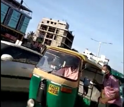 The special drive targeted auto drivers in Bengaluru who demanded excess fares or refused to ply. (@KRPURATRAFFIC-Twitter) The special drive targeted auto drivers in Bengaluru who demanded excess fares or refused to ply. (@KRPURATRAFFIC-Twitter)