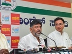 Karnataka Congress chief DK Shivakumar said the next plan of action for Karnataka is by intertwining the Bharat Jodo Yatra with Karnataka politics for the development of the state. (PTI) Karnataka Congress chief DK Shivakumar said the next plan of action for Karnataka is by intertwining the Bharat Jodo Yatra with Karnataka politics for the development of the state. (PTI)