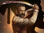 Sharad Kelkar in a still from Marathi film Har Har Mahadev. Sharad Kelkar in a still from Marathi film Har Har Mahadev.